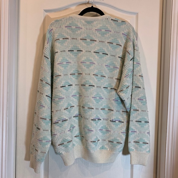 Prince Bellini – Men’s Vintage Knit Sweater 90s, Size Medium - Picture 2 of 3